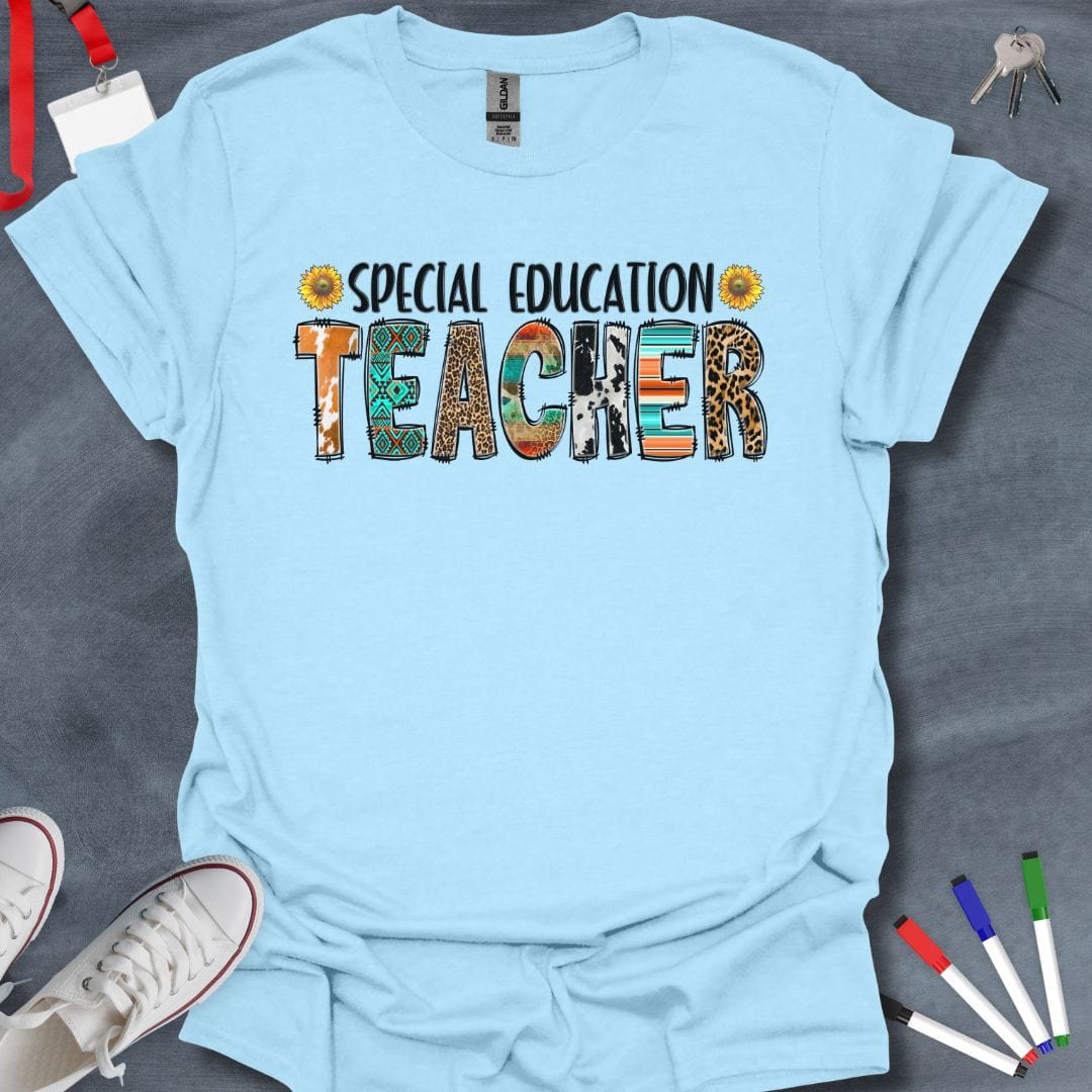 Teacher T-Shirt Light Blue / S Wild Style Teacher T-Shirt