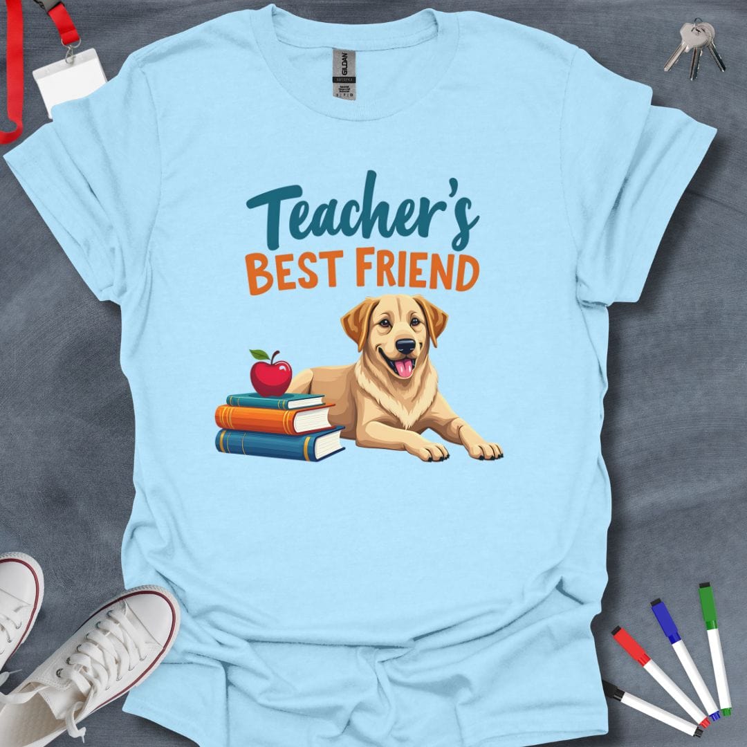 Teacher T-Shirt Light Blue / S Labrador Retriever Pals Educator T-Shirt