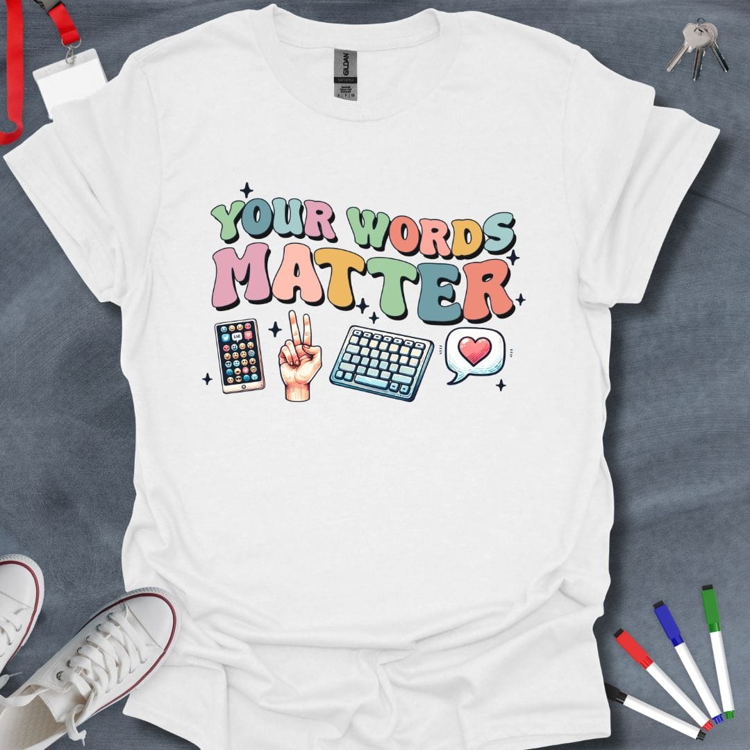 Teacher T-Shirt White / S Communicative Impact T-Shirt