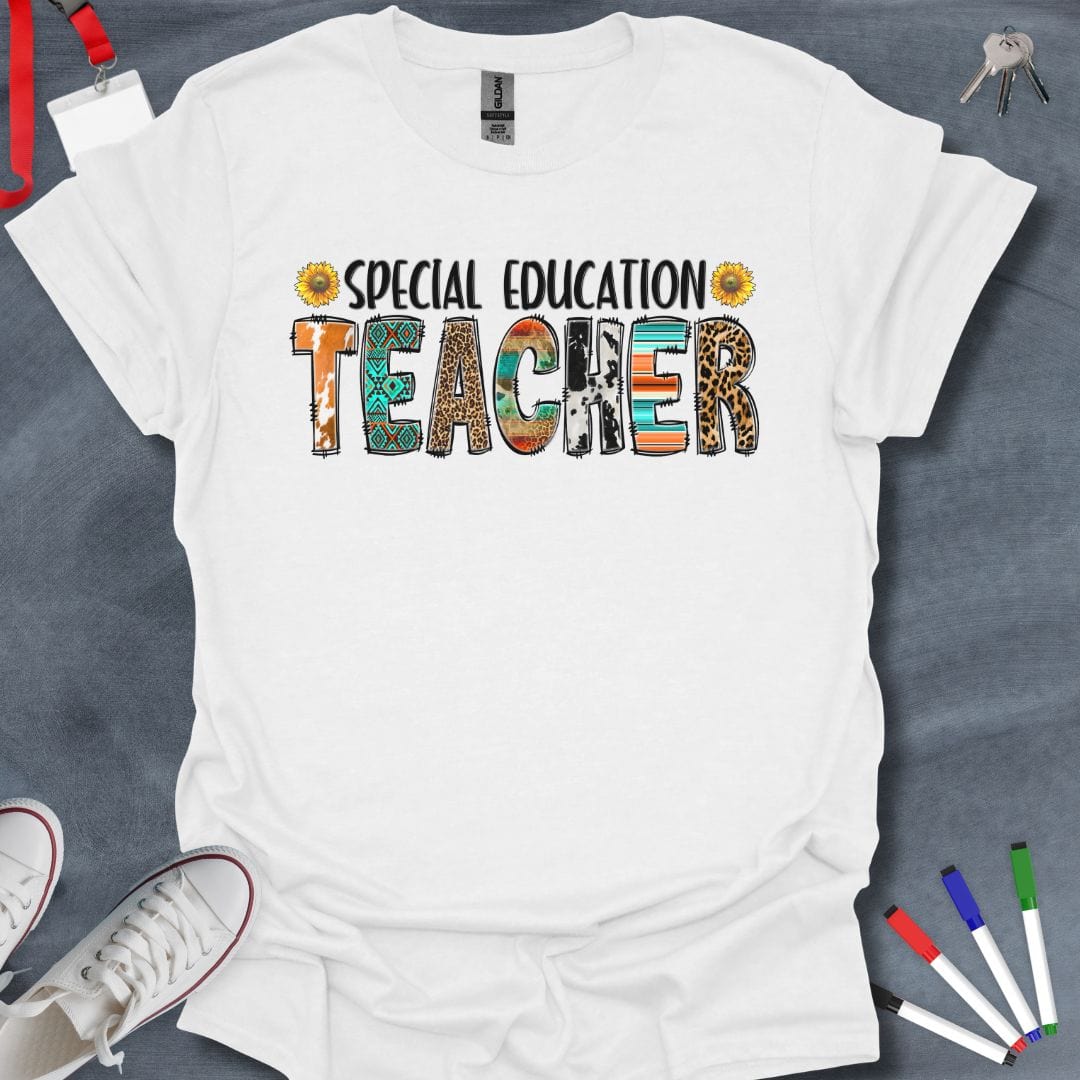 Teacher T-Shirt White / S Wild Style Teacher T-Shirt