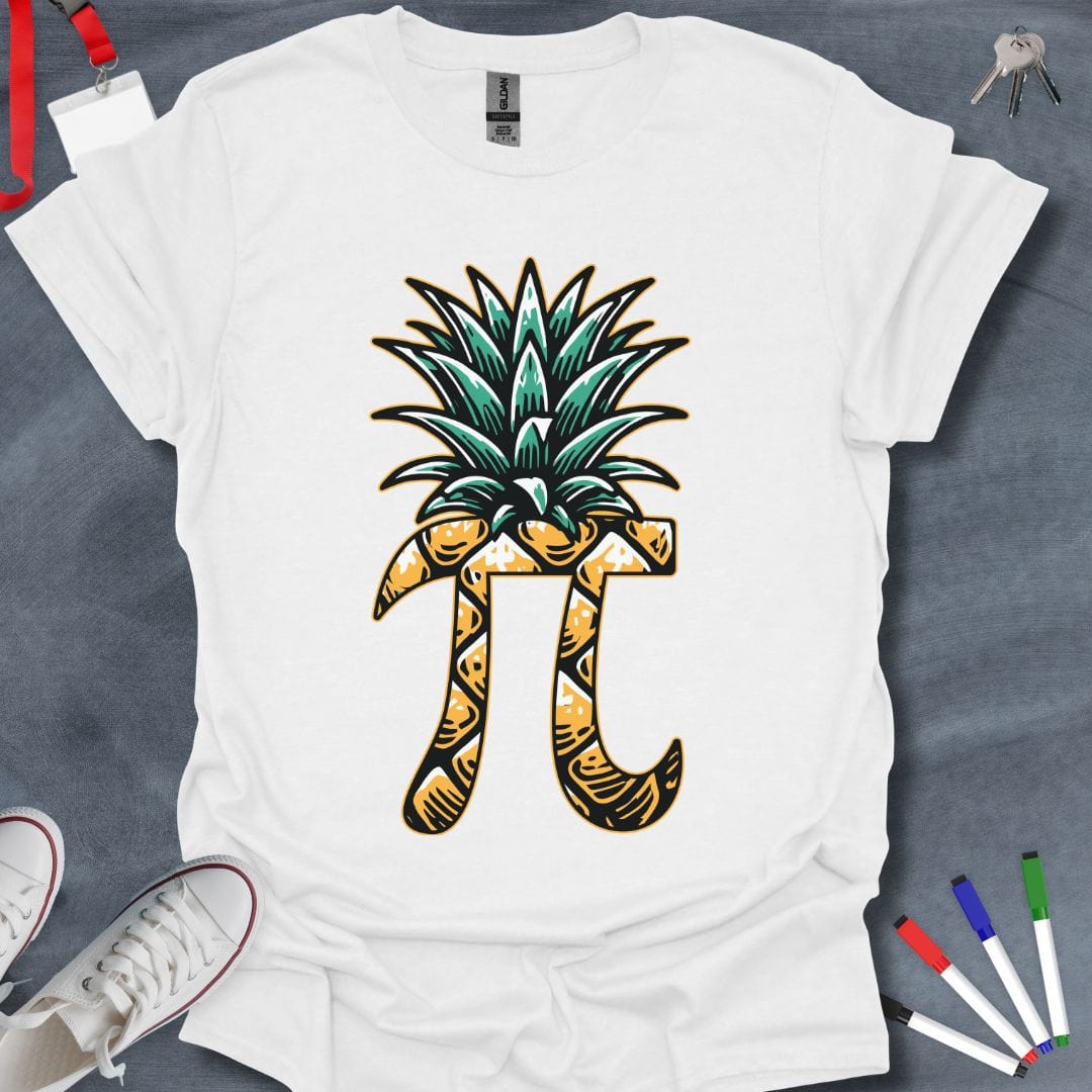 Teacher T-Shirt White / S Tropical Pi T-Shirt