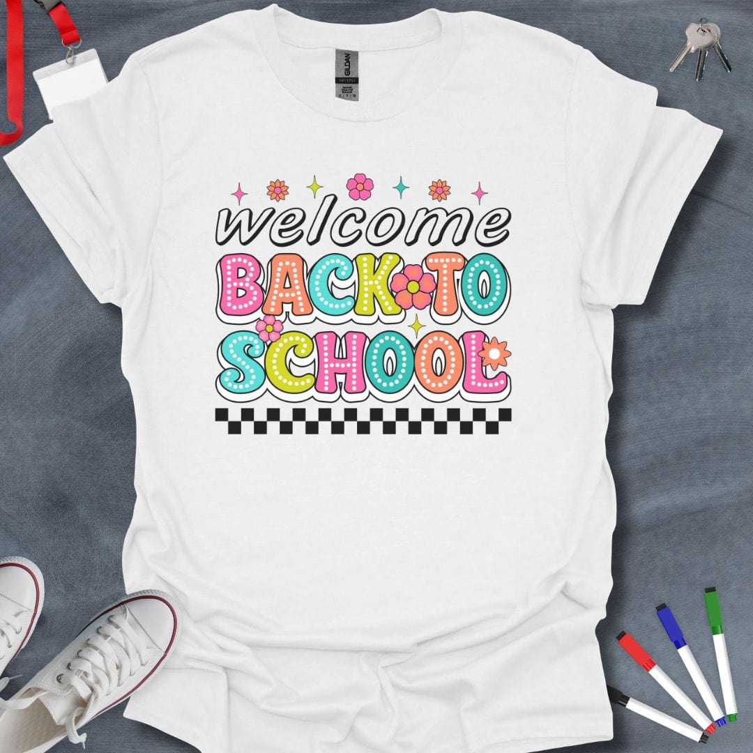 Teacher T-Shirt White / S Back to School T-Shirt