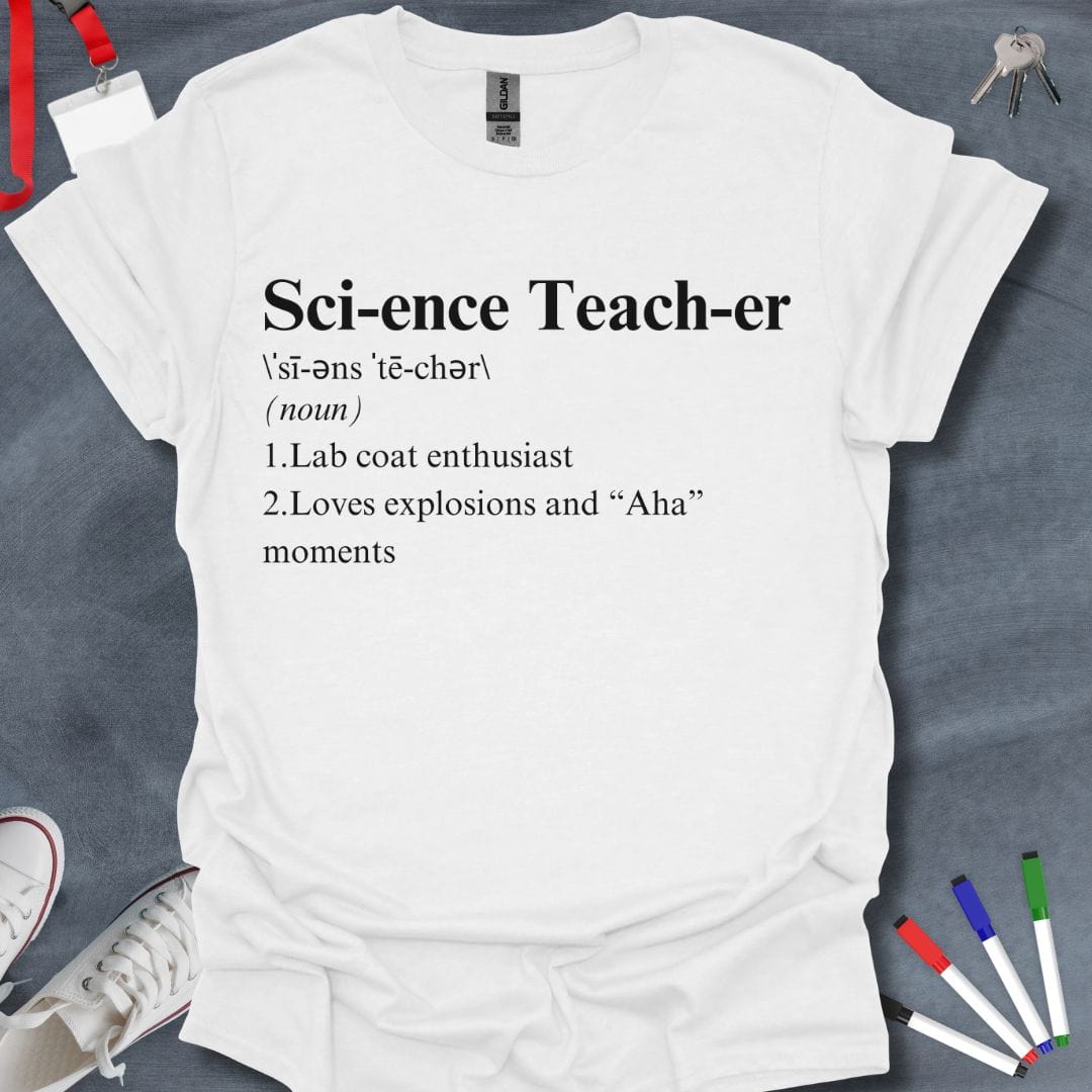 Teacher T-Shirt White / S Science Teacher's Formula T-Shirt