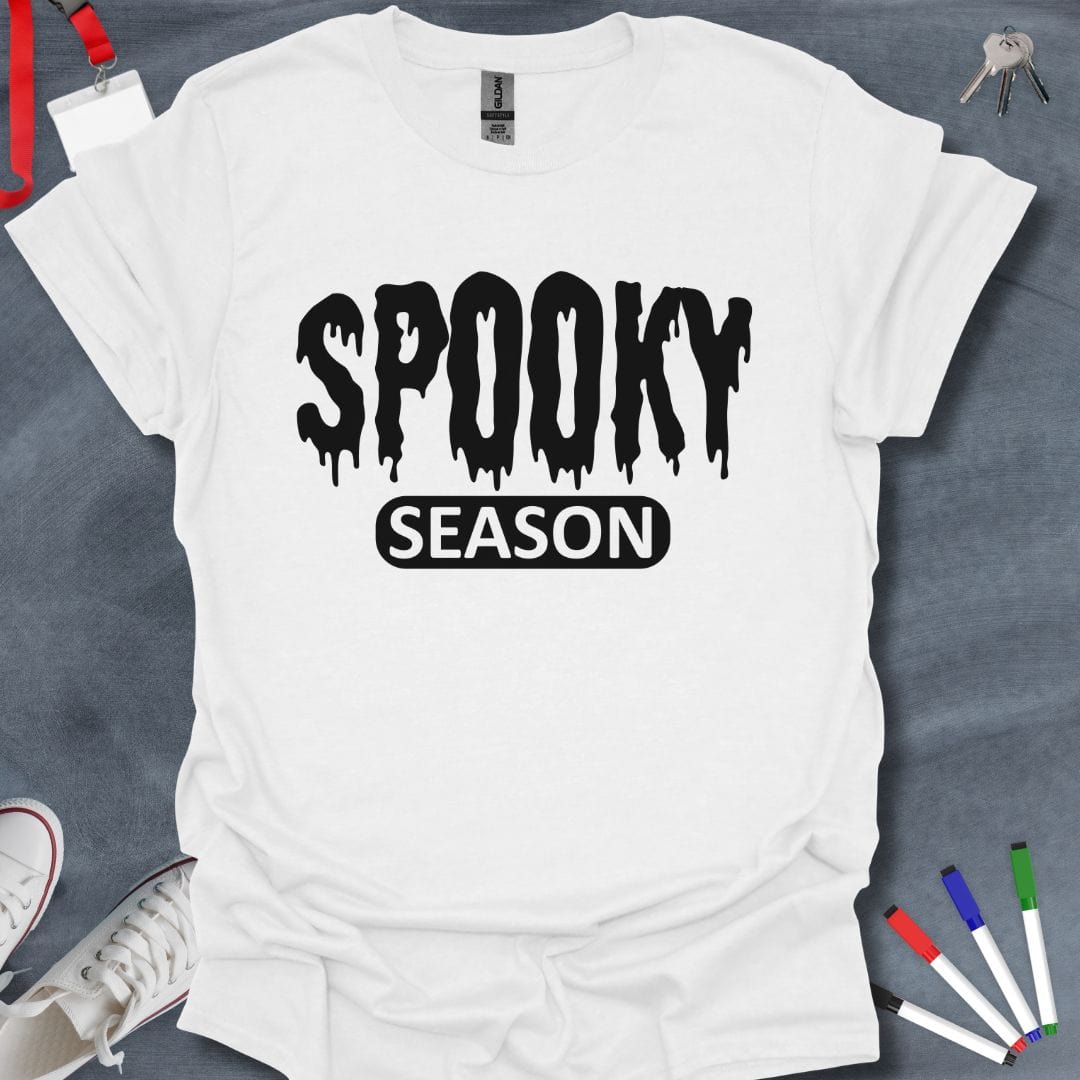 Teacher T-Shirt White / S Spooky Season T-Shirt