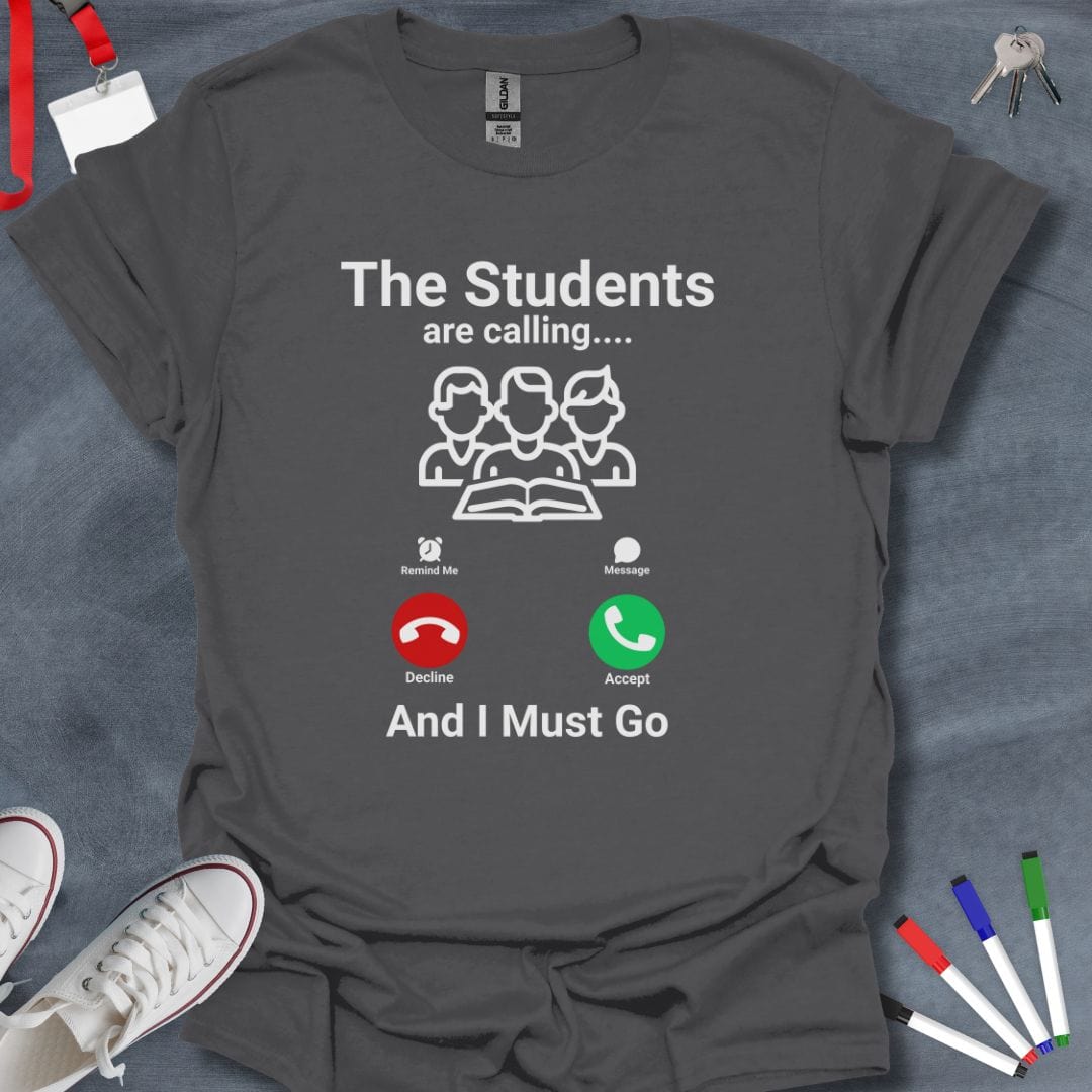 Teacher T-Shirt Charcoal / S Call of Duty Teacher T-Shirt