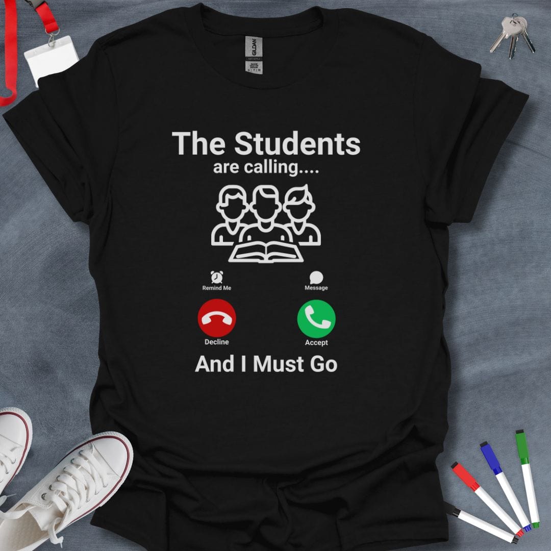 Teacher T-Shirt Black / S Call of Duty Teacher T-Shirt