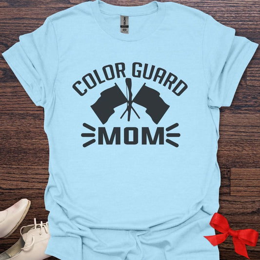 Teacher T-Shirt Light Blue / S Color Guard Mom Pride T-Shirt