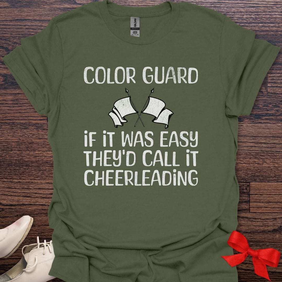 Teacher T-Shirt Military Green / S Color Guard Challenge T-Shirt