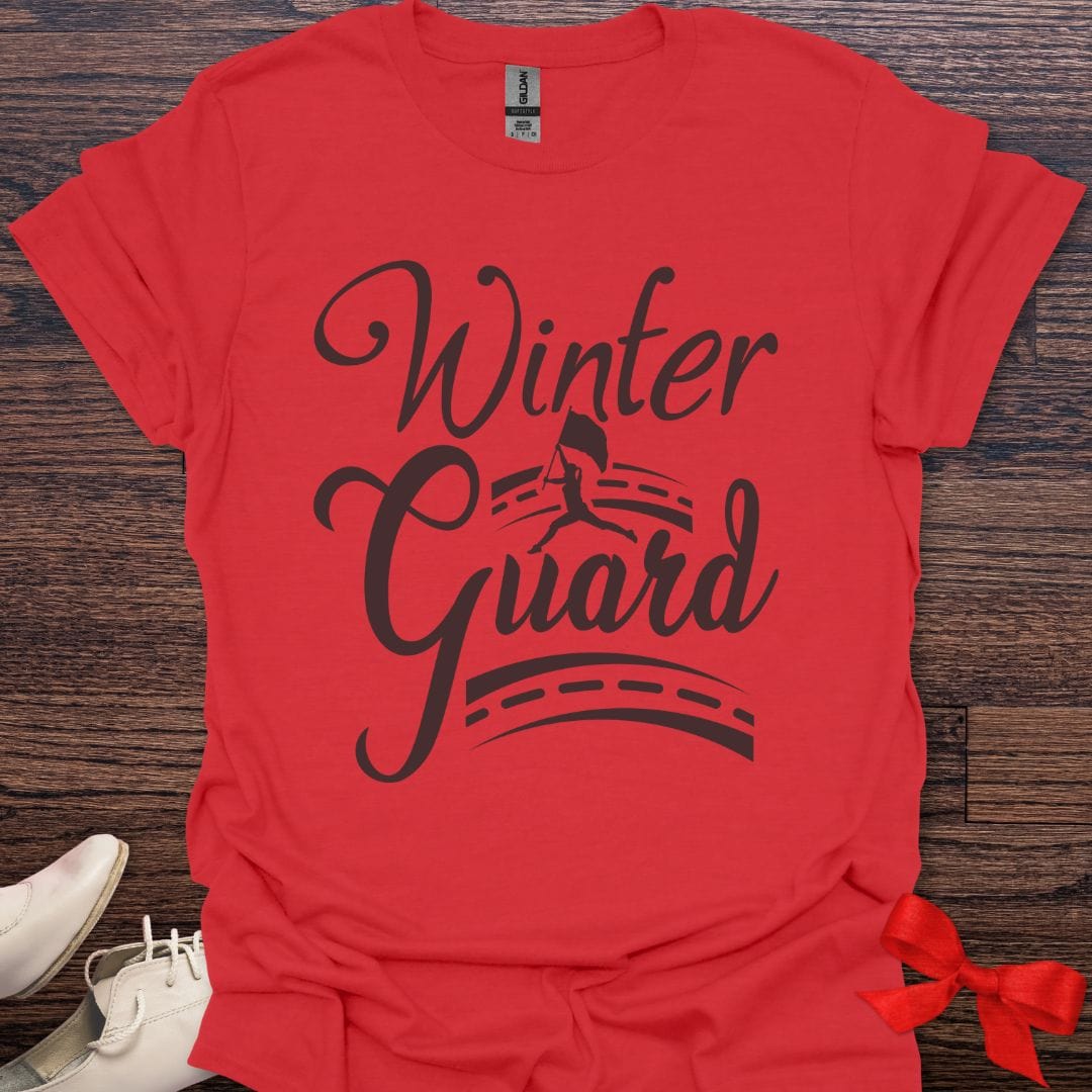 Teacher T-Shirt Red / S Winter Guard Elegance T-Shirt