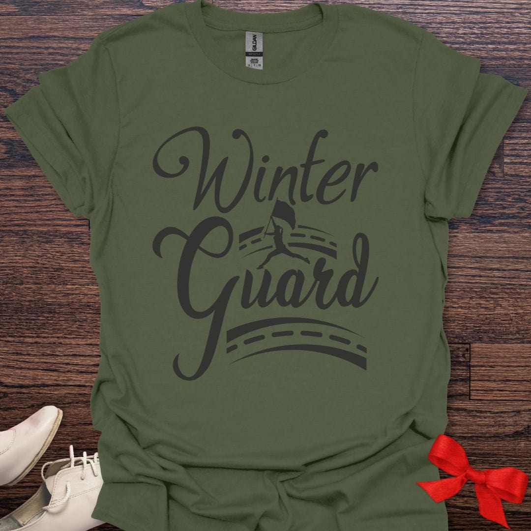 Teacher T-Shirt Military Green / S Winter Guard Elegance T-Shirt