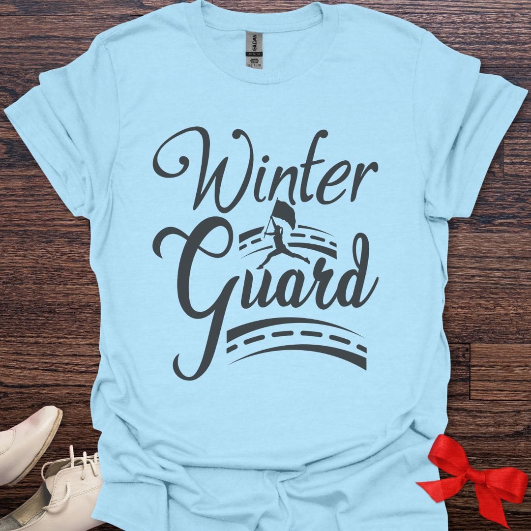 Teacher T-Shirt Light Blue / S Winter Guard Elegance T-Shirt