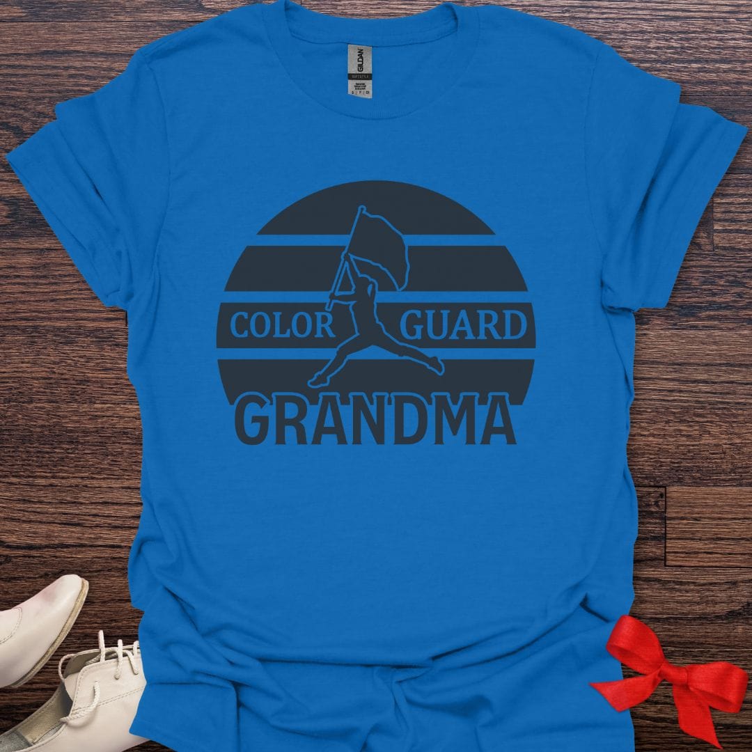 Teacher T-Shirt Royal / S Color Guard Grandma Pride T-Shirt