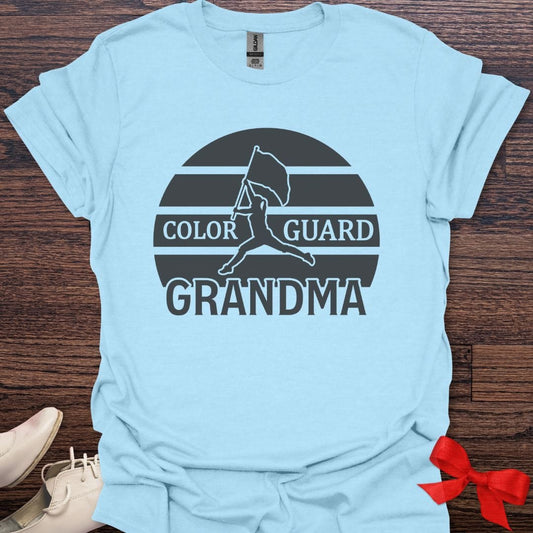 Teacher T-Shirt Light Blue / S Color Guard Grandma Pride T-Shirt