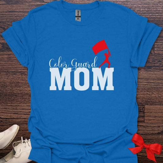 Teacher T-Shirt Royal / S Color Guard Mom T-Shirt