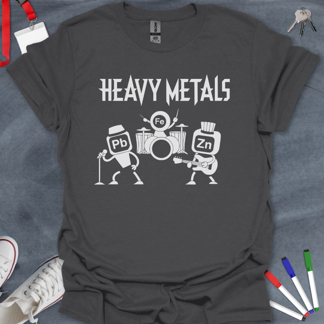 Teacher T-Shirt Charcoal / S Heavy Metals Band T-Shirt