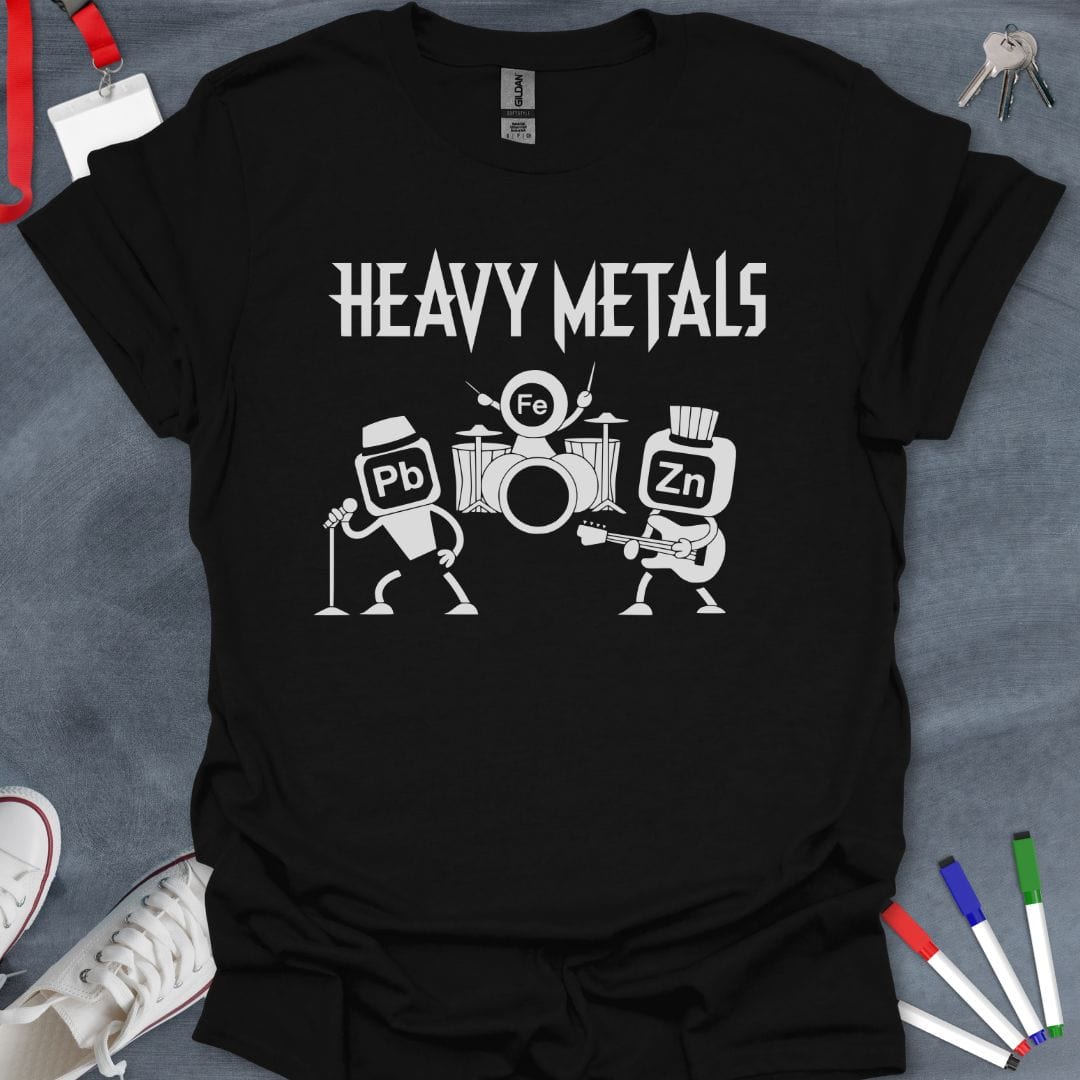 Teacher T-Shirt Black / S Heavy Metals Band T-Shirt