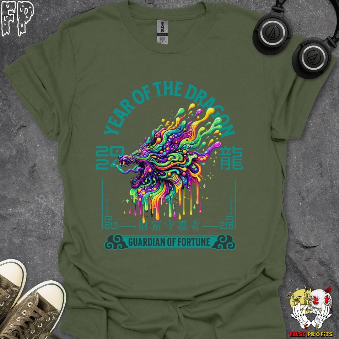 Teacher T-Shirt Military Green / S Year of the Dragon Guardian T-Shirt