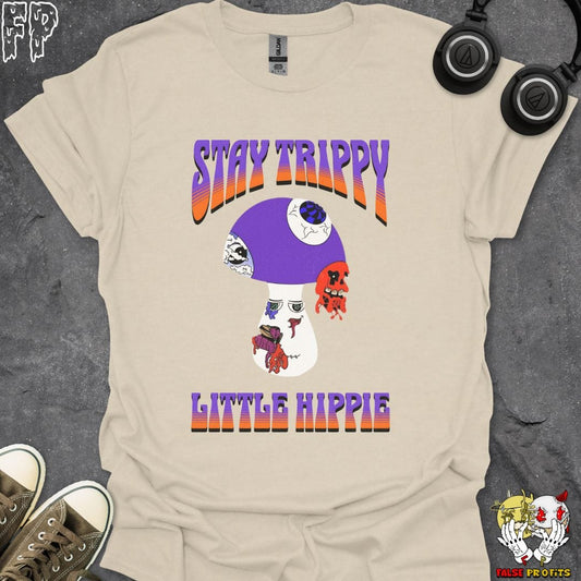 Teacher T-Shirt Natural / S Stay Trippy Little Hippie T-Shirt