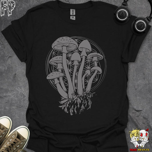 Teacher T-Shirt Black / S Mystical Forest Mushroom T-Shirt