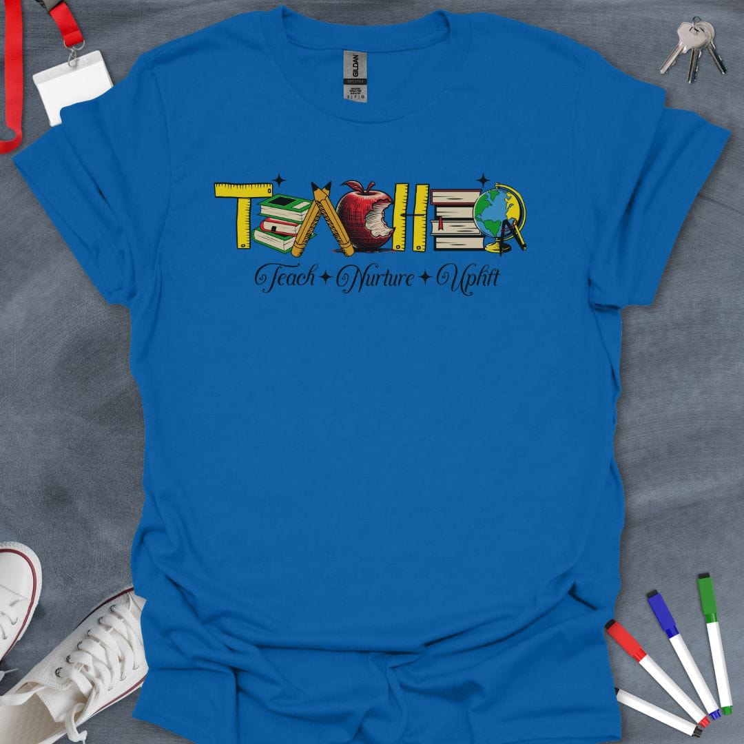 Teacher T-Shirt Royal / S Educational Essentials T-Shirt