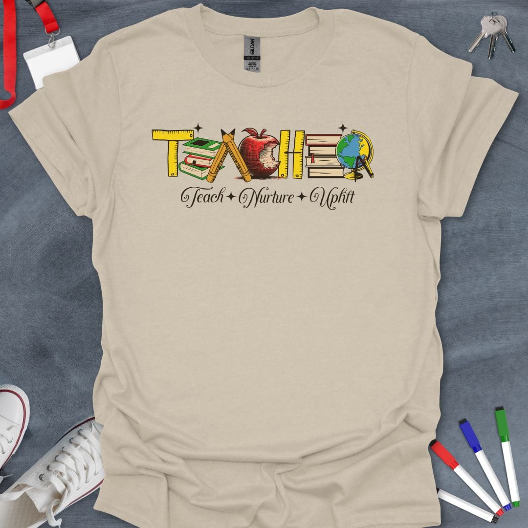 Teacher T-Shirt Natural / S Educational Essentials T-Shirt