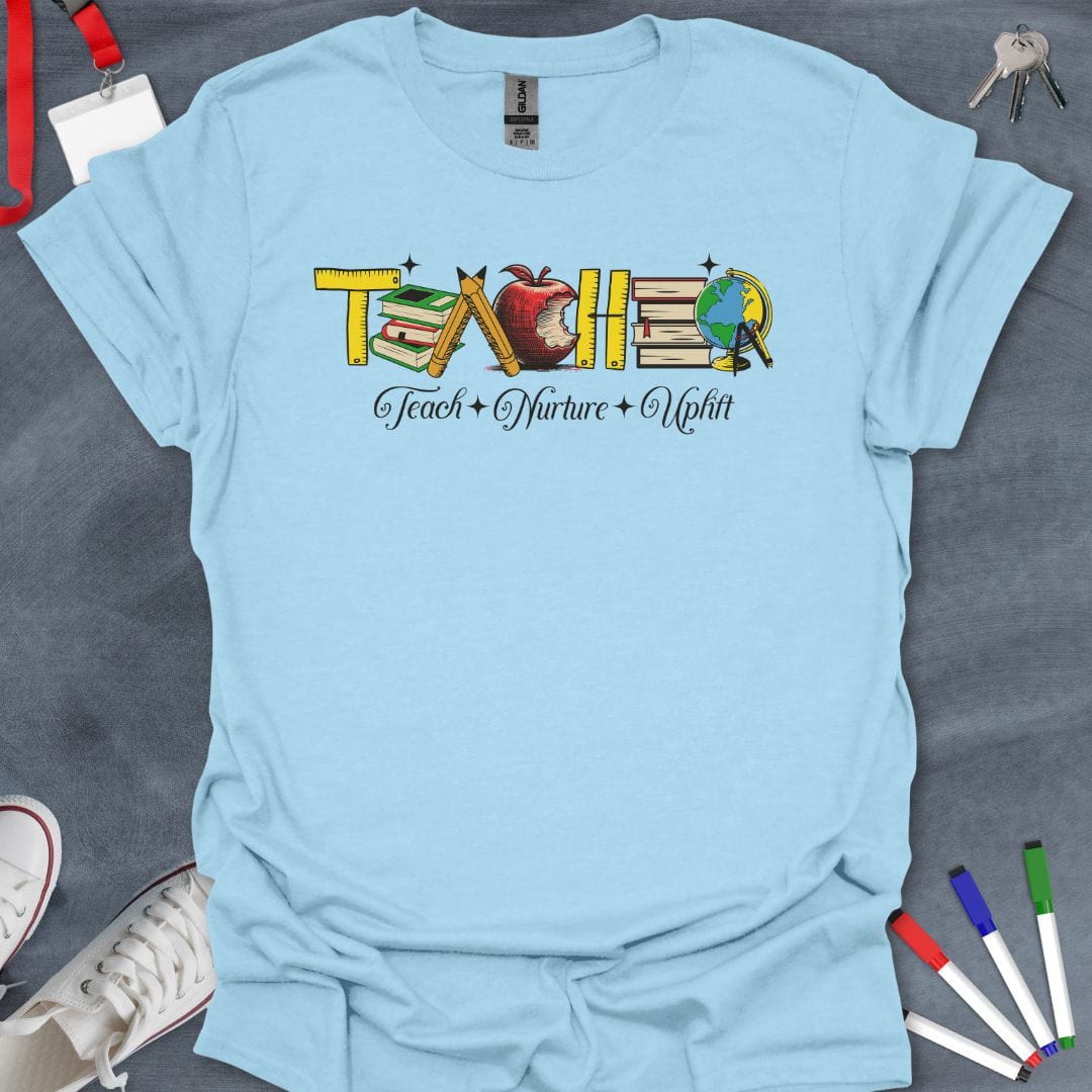 Teacher T-Shirt Light Blue / S Educational Essentials T-Shirt