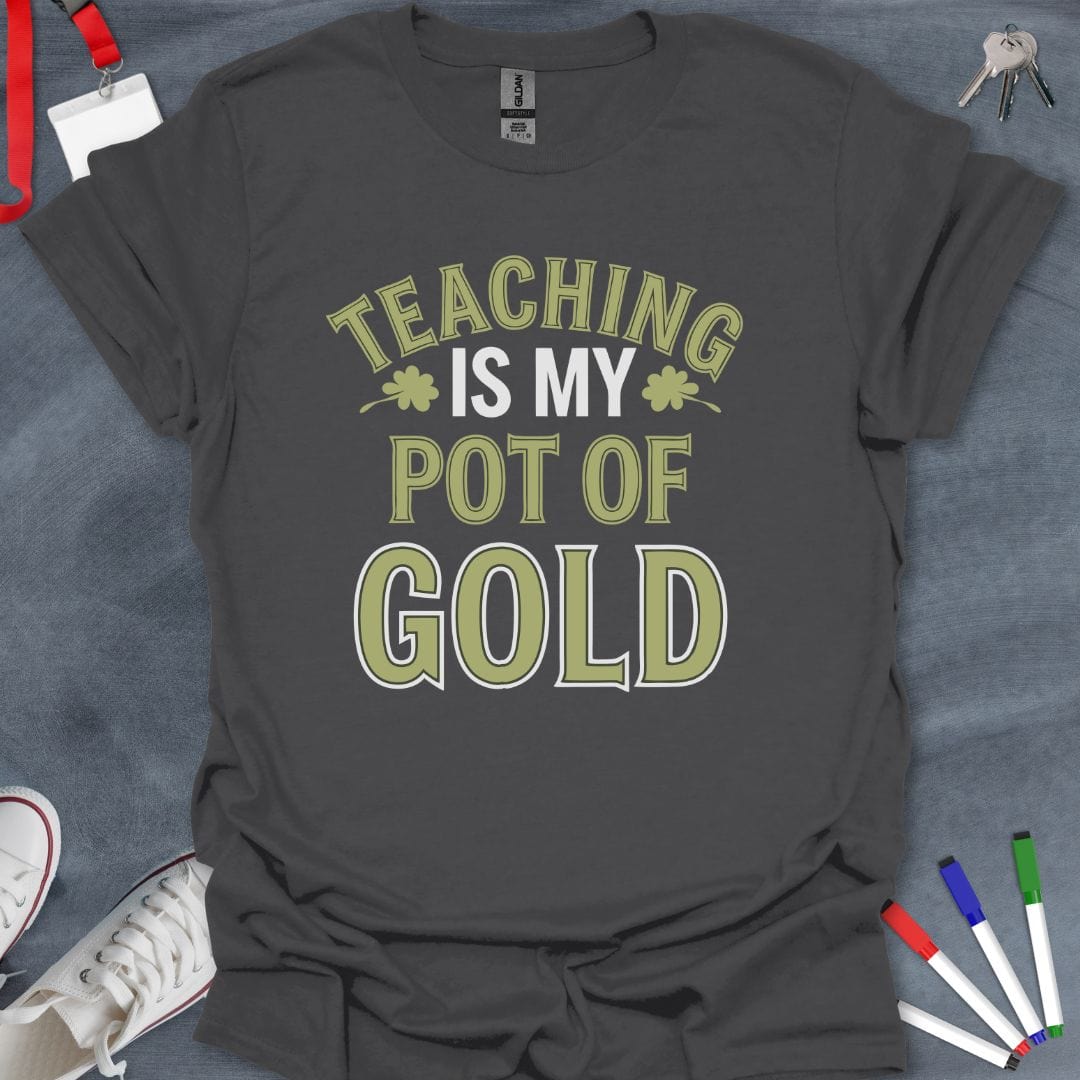 Teacher T-Shirt Charcoal / S Teaching Treasure T-Shirt