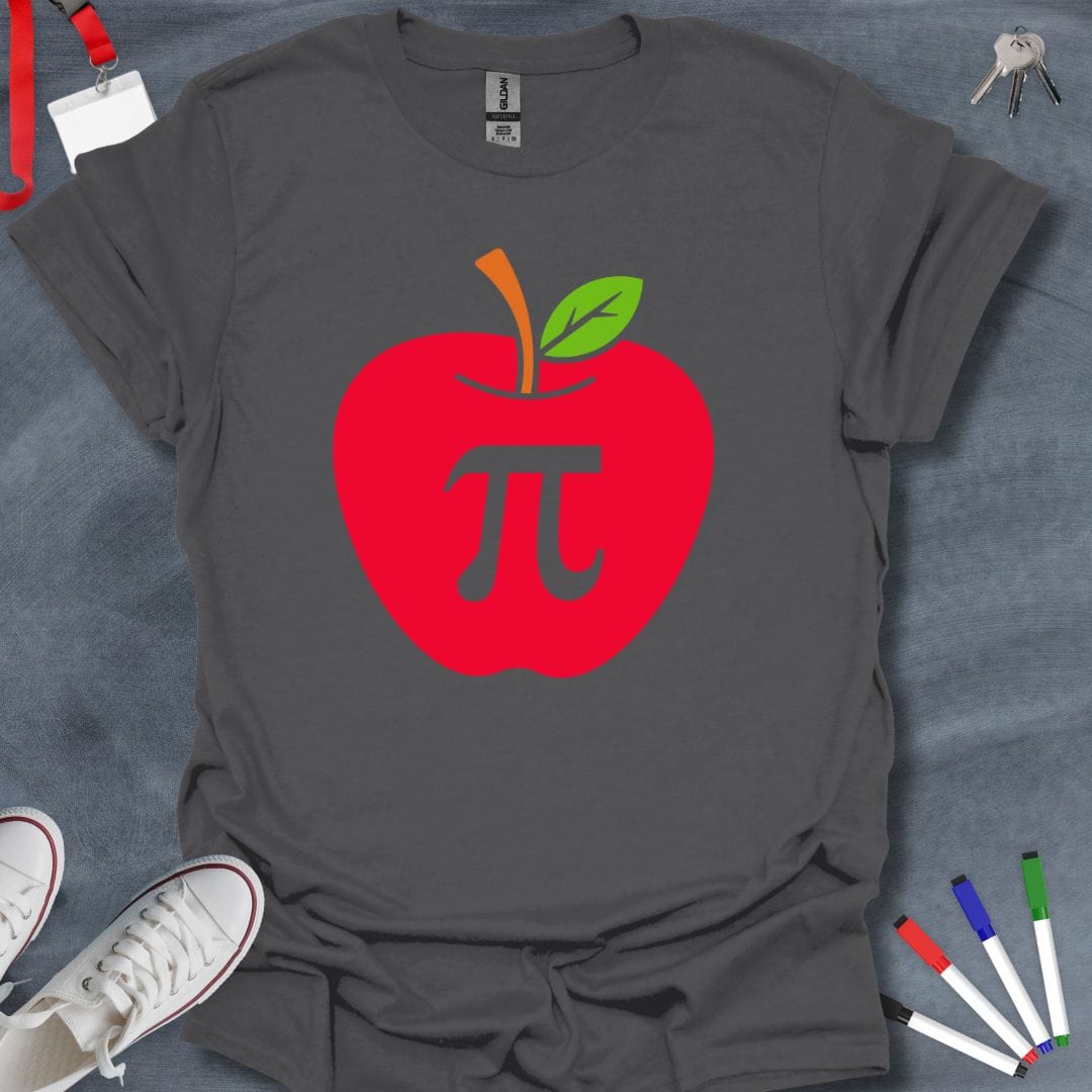 Teacher T-Shirt Charcoal / S Apple Pi Educator T-Shirt