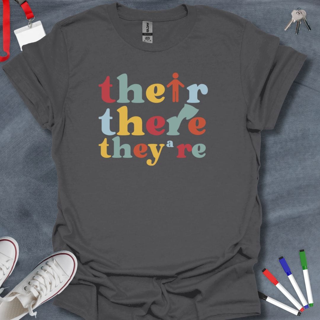 Teacher T-Shirt Charcoal / S Grammar Guru T-Shirt