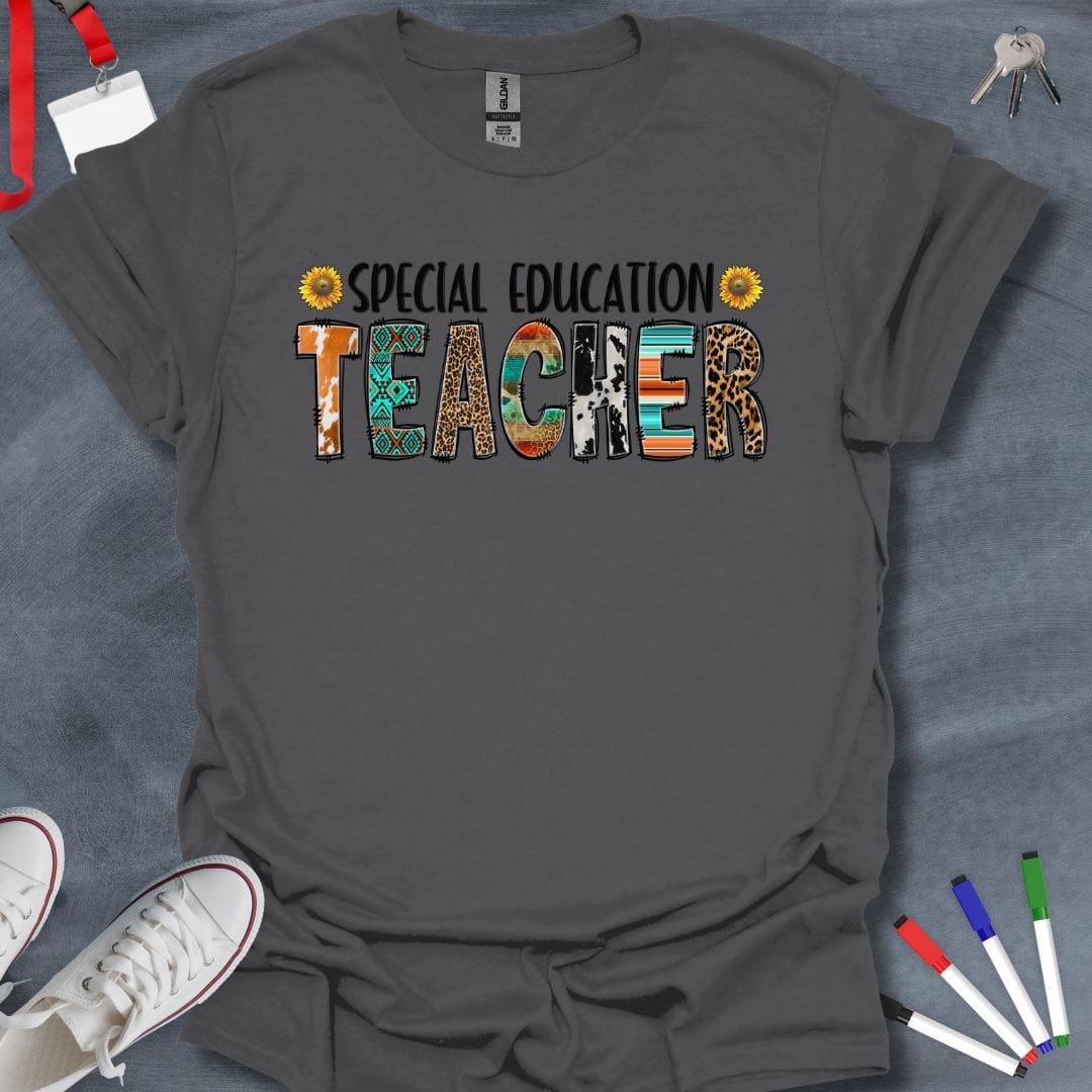 Teacher T-Shirt Charcoal / S Wild Style Teacher T-Shirt