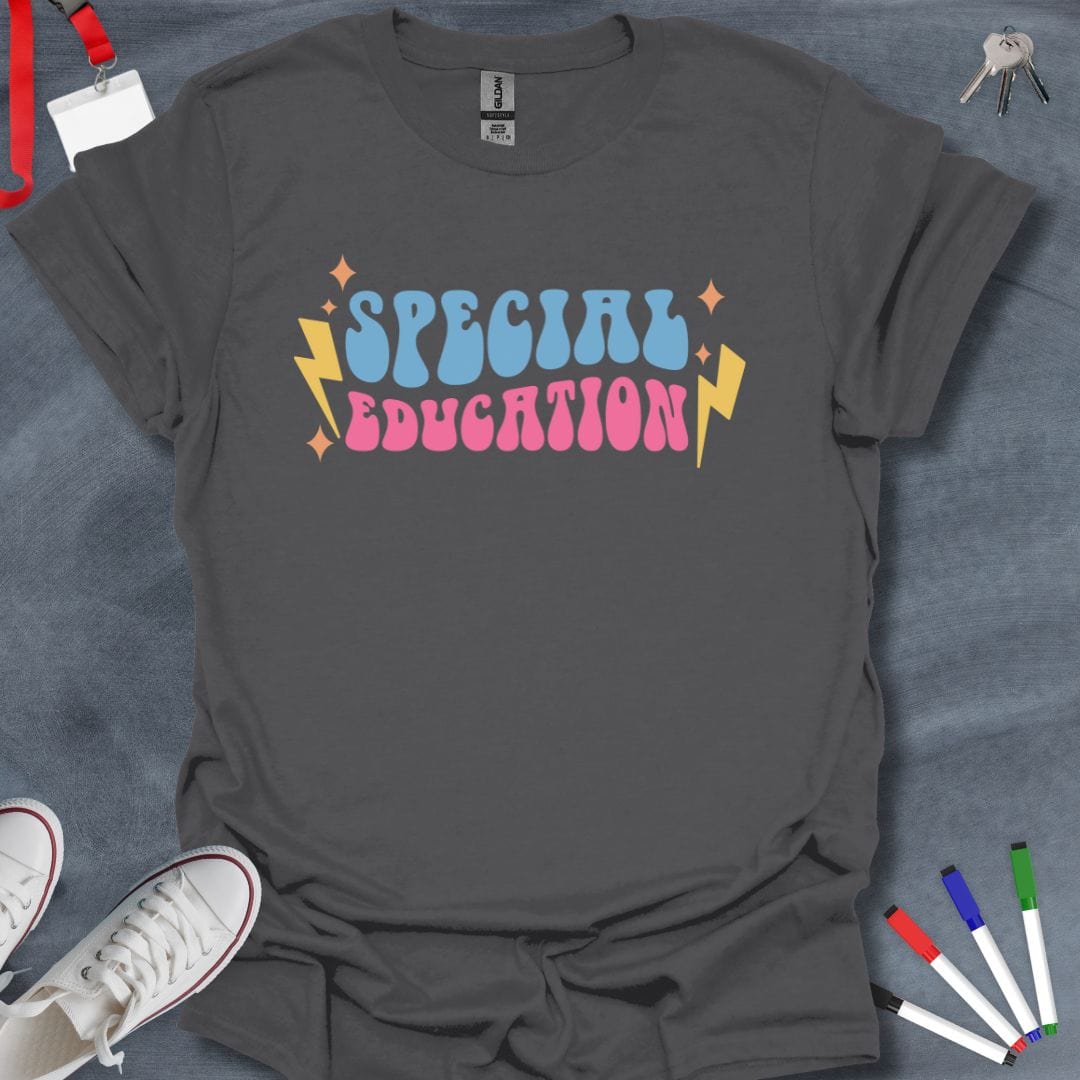 Teacher T-Shirt Charcoal / S Special Education T-Shirt