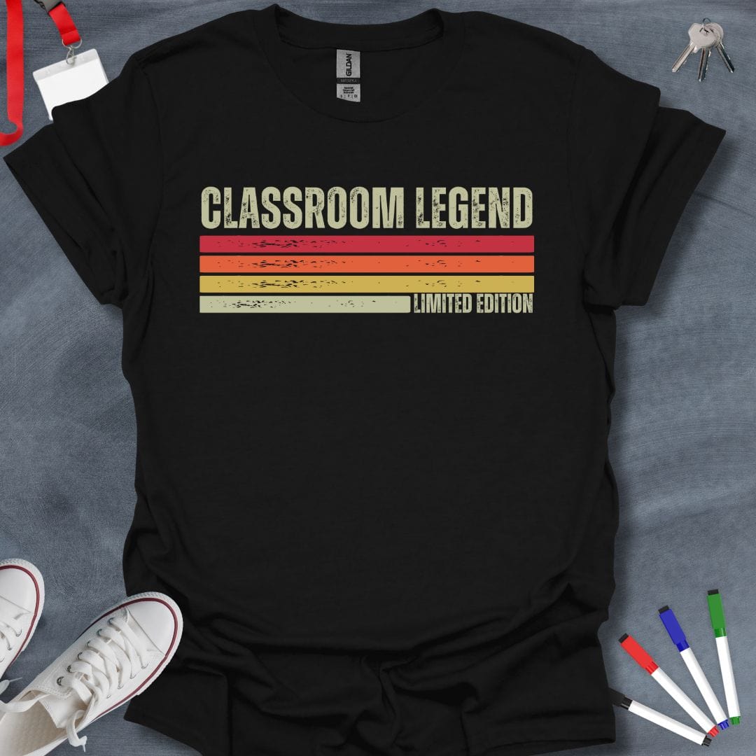 Teacher T-Shirt Black / S Classroom Legend Vintage T-Shirt