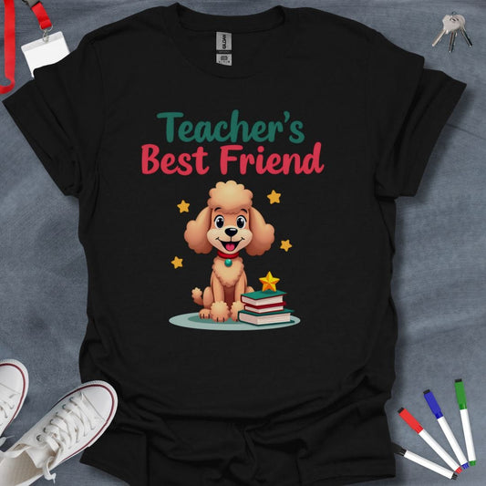 Teacher T-Shirt Black / S Poodle Pals Educator T-Shirt