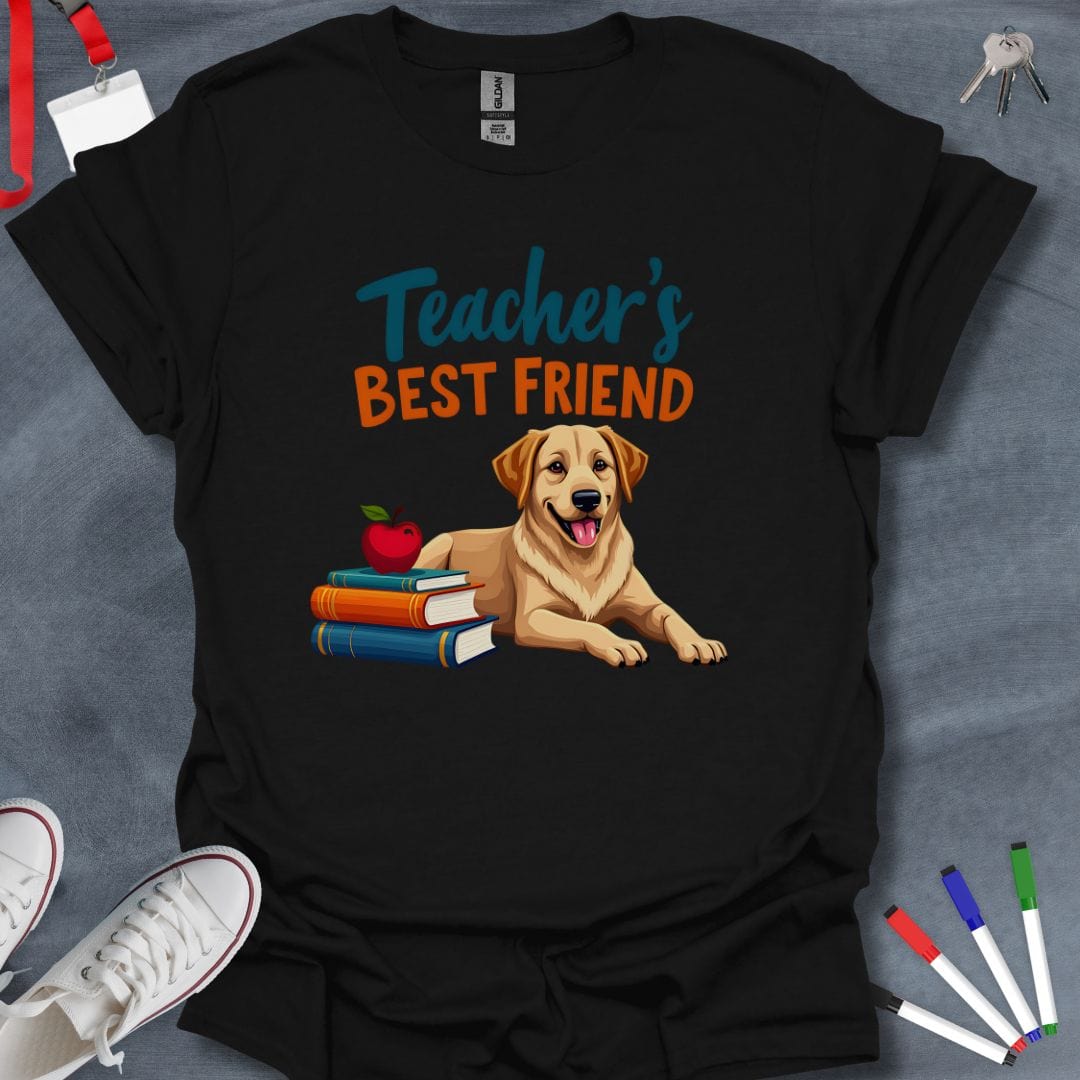 Teacher T-Shirt Black / S Labrador Retriever Pals Educator T-Shirt