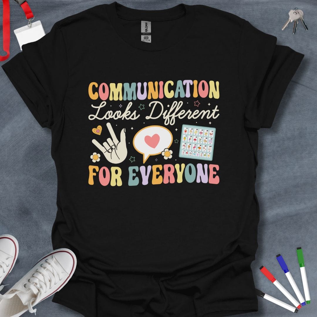 Teacher T-Shirt Black / S Diverse Communication T-Shirt