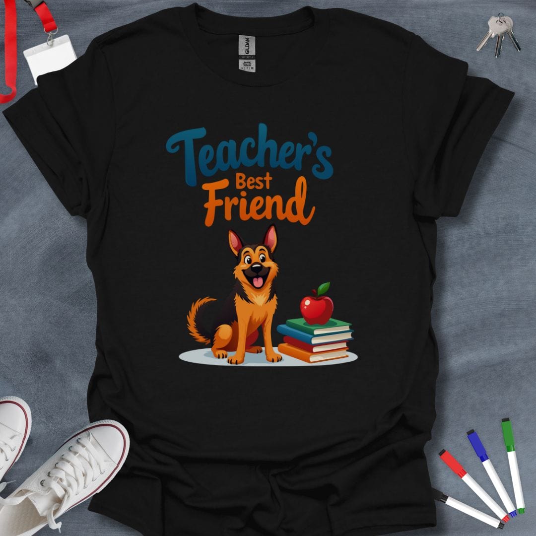 Teacher T-Shirt Black / S German Shepherd Pals Educator T-Shirt