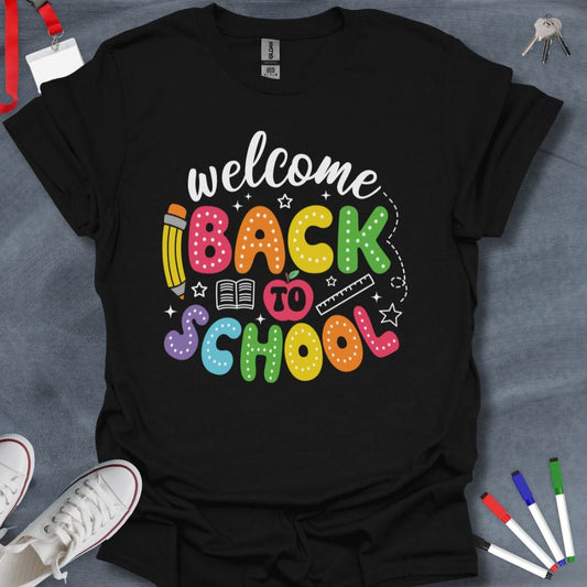 Teacher T-Shirt Welcome Back to School T-Shirt