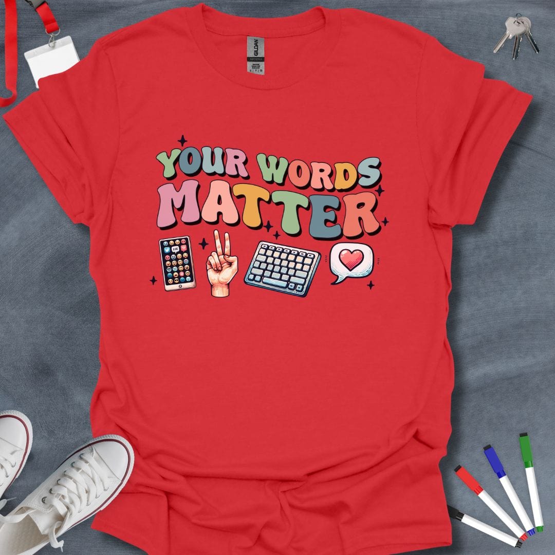 Teacher T-Shirt Red / S Communicative Impact T-Shirt