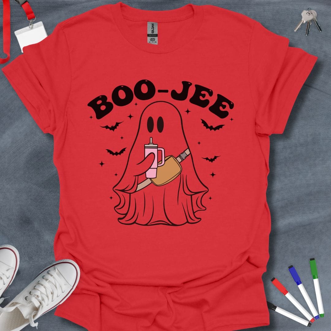 Teacher T-Shirt Red / S Boo-jee Ghost T-Shirt