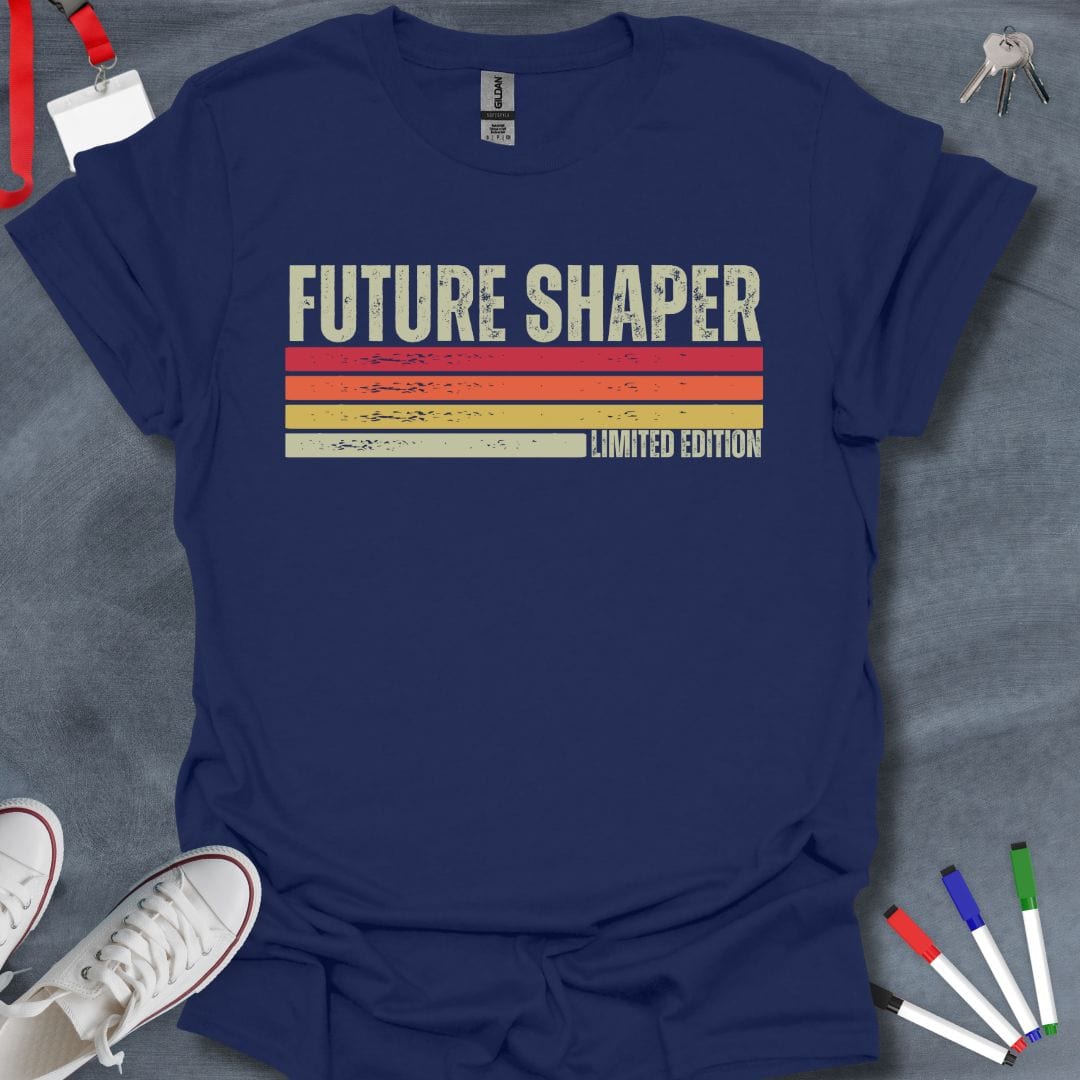 Teacher T-Shirt Navy / S Future Shaper Limited Edition Educator T-Shirt