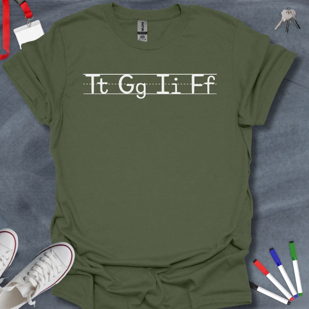 Teacher T-Shirt Military Green / S TGIF Teacher Life T-Shirt