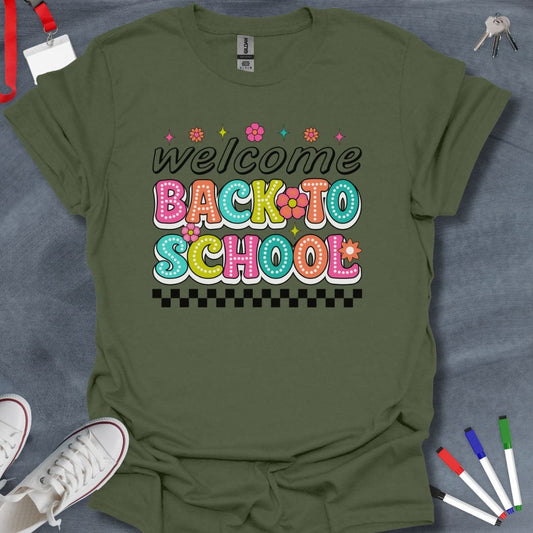 Teacher T-Shirt Military Green / S Back to School T-Shirt