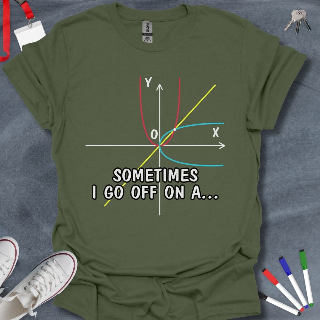 Teacher T-Shirt Military Green / S Tangent Explorer T-Shirt