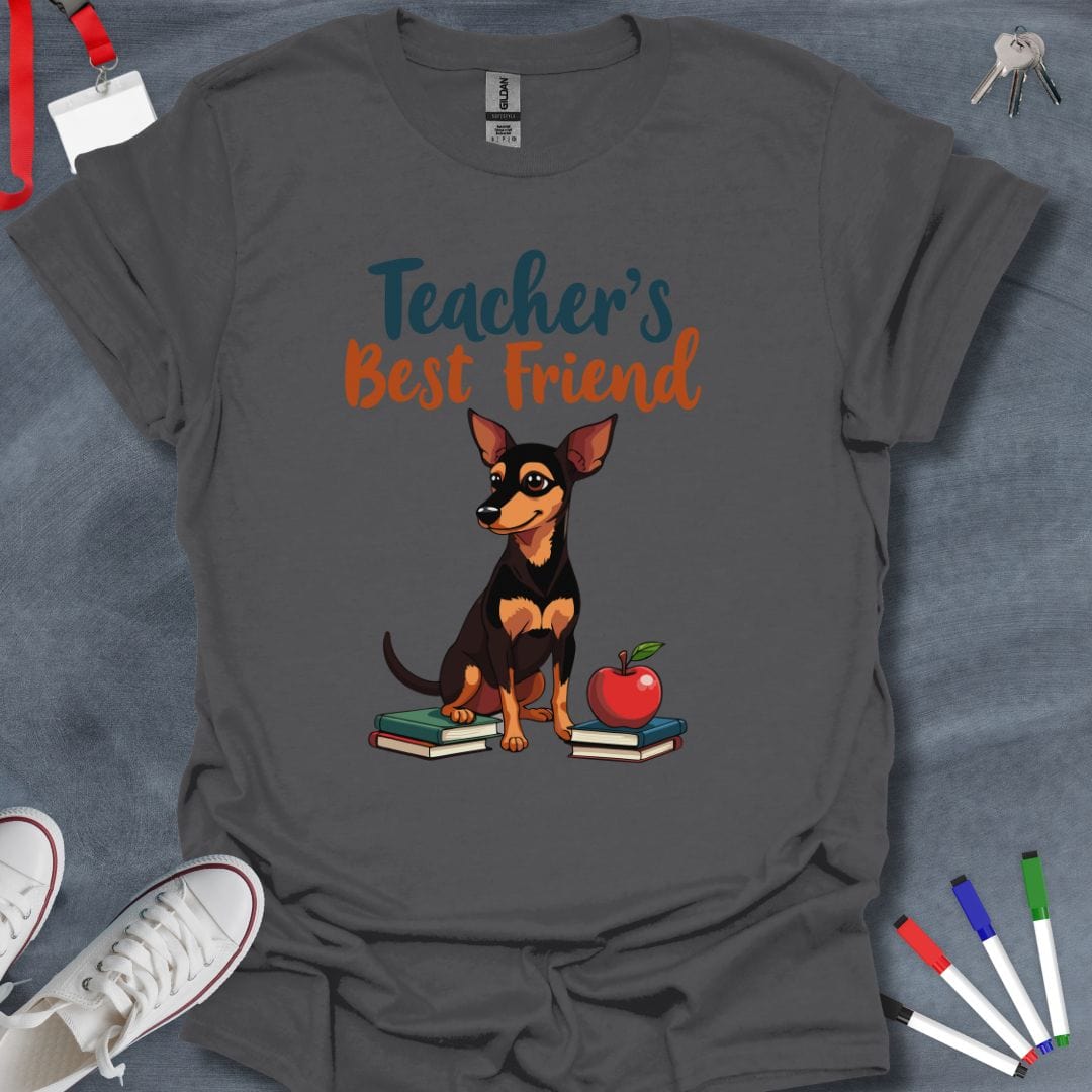 Teacher T-Shirt Charcoal / S Min Pin Pals Educator T-Shirt