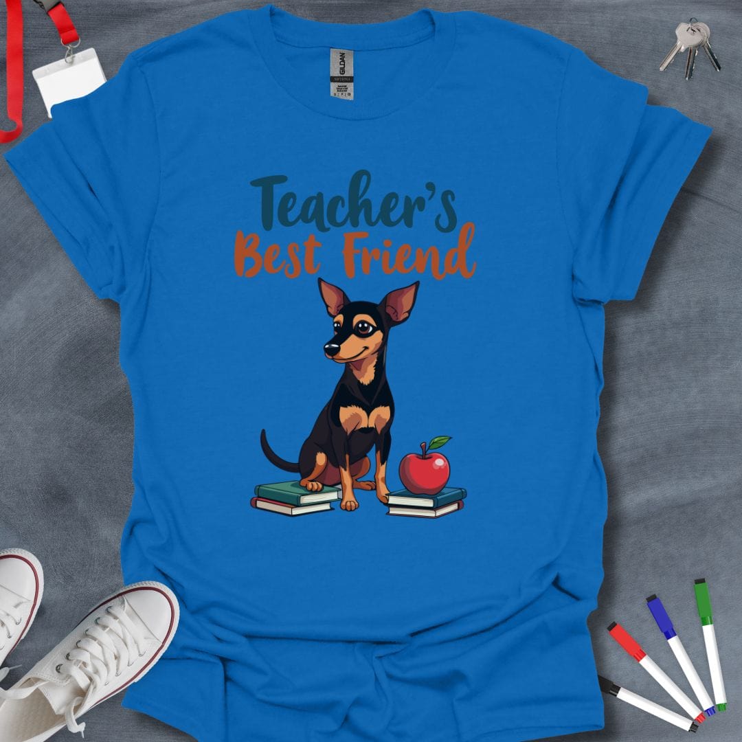 Teacher T-Shirt Royal / S Min Pin Pals Educator T-Shirt