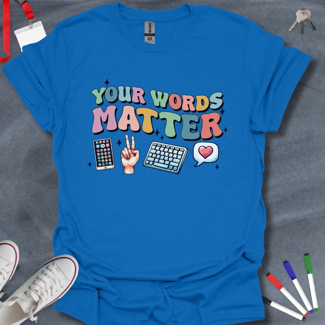 Teacher T-Shirt Royal / S Communicative Impact T-Shirt