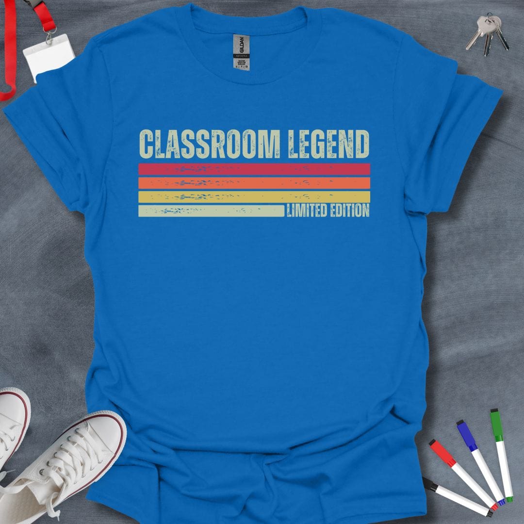 Teacher T-Shirt Royal / S Classroom Legend Vintage T-Shirt