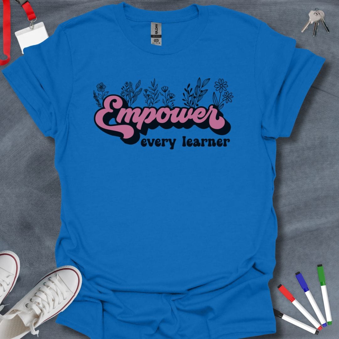 Teacher T-Shirt Royal / S Empower Every Learner T-Shirt