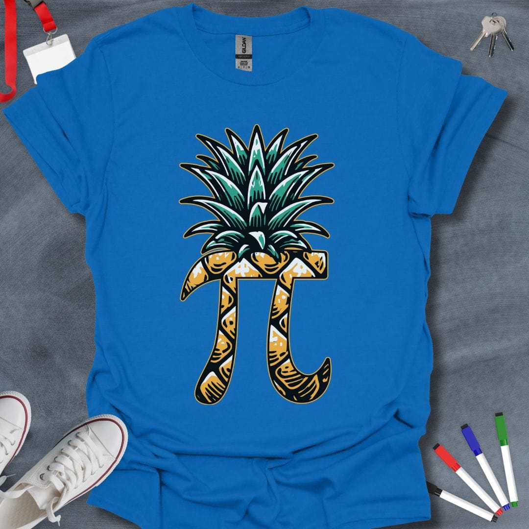 Teacher T-Shirt Royal / S Tropical Pi T-Shirt