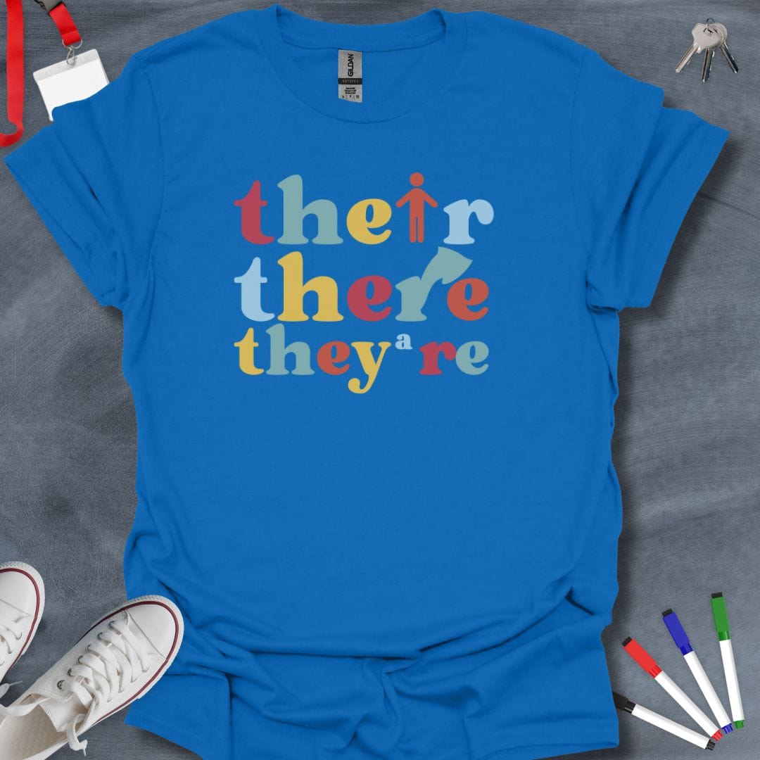 Teacher T-Shirt Royal / S Grammar Guru T-Shirt